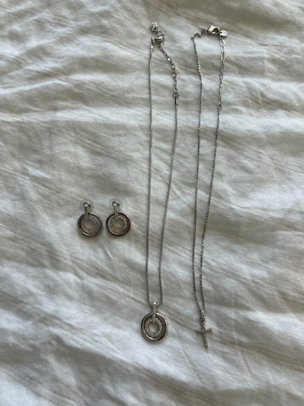 Swarovski earrings & necklaces set
